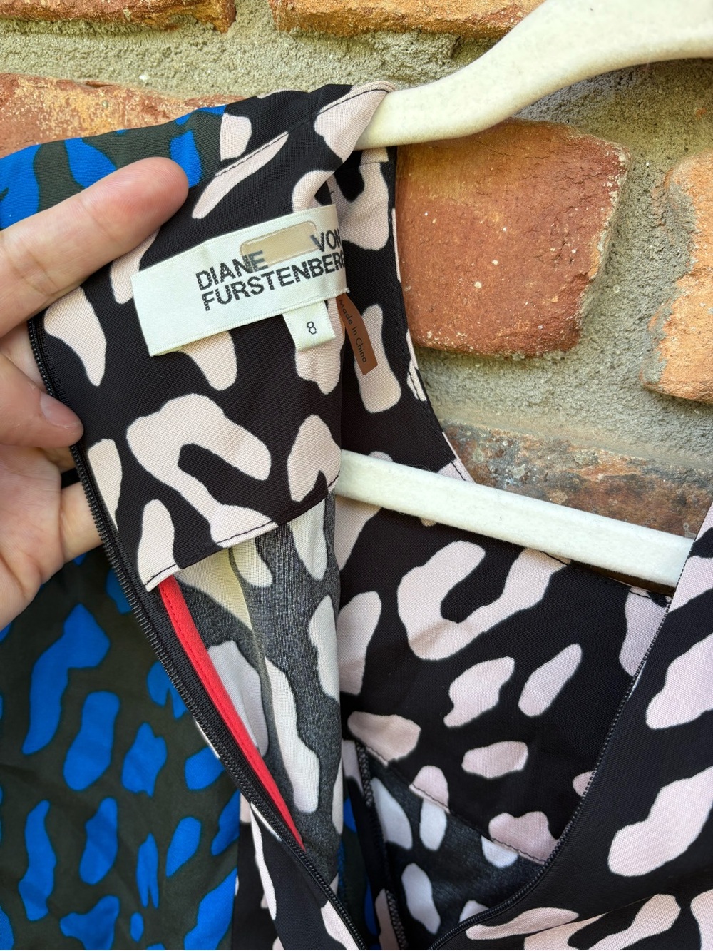 DVF Leopard dress size 8 - Picture 8 of 8